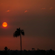 A Phoenix, Arizona sunset after a hot day.